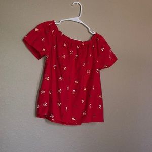 Abercrombie kids Blouse Off the shoulder or not